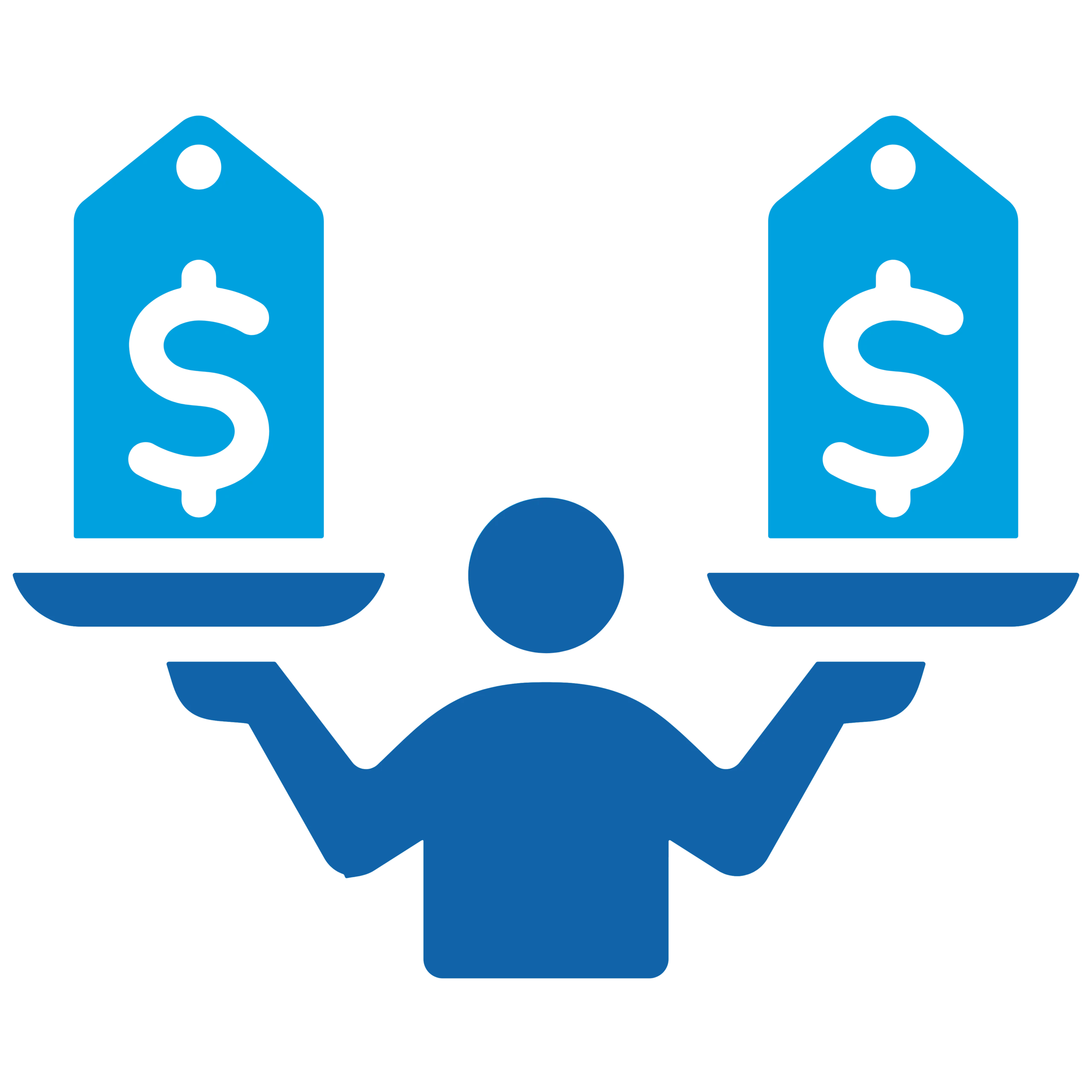 Flat rate pricing icon for IT support